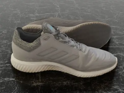 ADIDAS 3D SHOES Low-poly 3D model