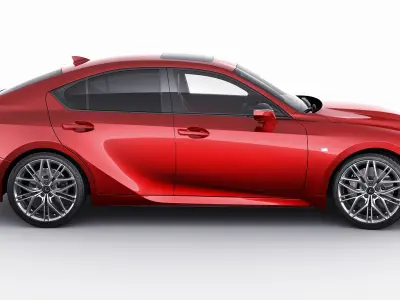 Lexus IS500 F-Sport Performance 2022 3D model