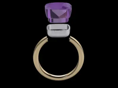 Naked Ring 3D print model