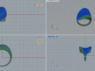goldring 3D print model purchase
