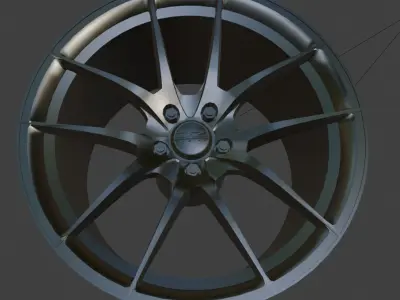 OZ Leggera HLT Wheels Rims 3D Print Ready 3D print model 3D print model