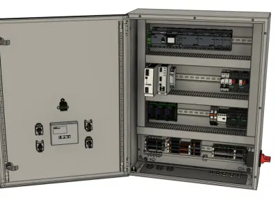 Electrical box 3D model