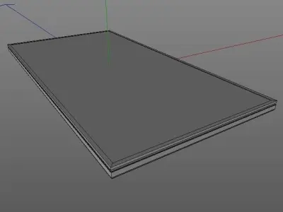 solar panel 3D model