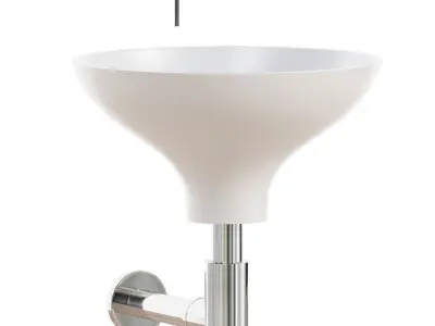 Timeless Flow Sink Collection Low-poly 3D model