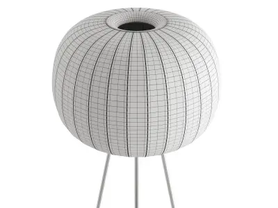 581 Paper Floor Lamp by VIPP 3D model