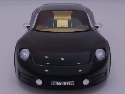 Porsche Le Mans Living Legend and Panamera mashup 3D model