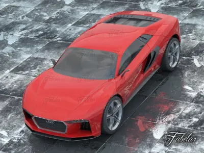Audi Nanuk Environment 3D model