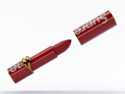 Supreme Matte Trance Lipstick 3D model