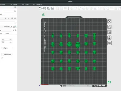 TwindBricks3D - Minifigure Hair pack 4 3D print model