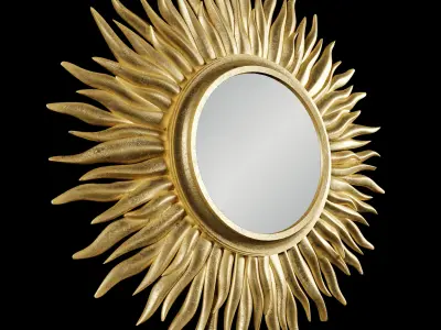 Roberto Giovannini MIRROR FRAME SUN SHAPE Art 674 3D model