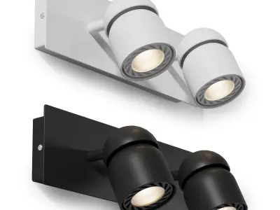 Wall spot Faro Barcelona Coco 2L 3D model