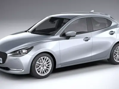 Mazda 2 2020 3D model