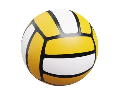 Water Polo Ball 3D model