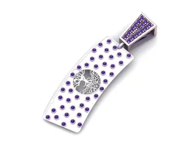 Mekzine Gold Pendant 3D print model