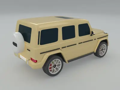 AMG-G63 Highpoly Free 3D model