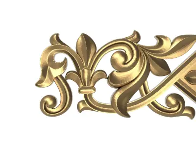  decorative pattern ready for 3D printing 3D model 364