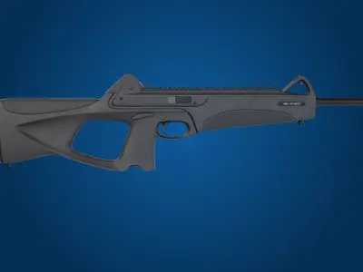 Blackrock CX250 - SMG Low-poly 3D model