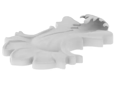 Cartouche Ornament 023 3D model