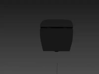 Black luxury toilet Texture