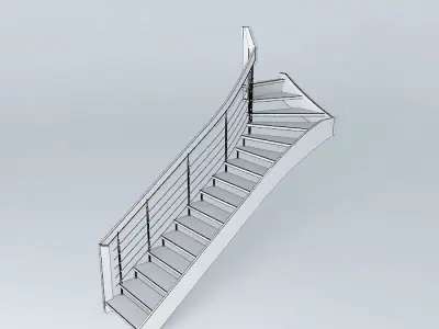 STAIRCASE ladder Free 3D model