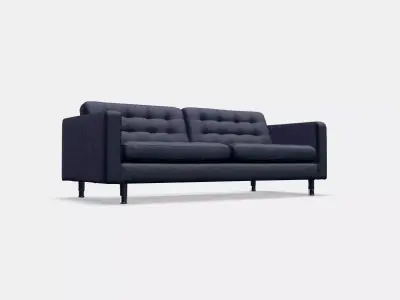 LANDSKRONA 3-seat sofa 9 Low-poly 3D model