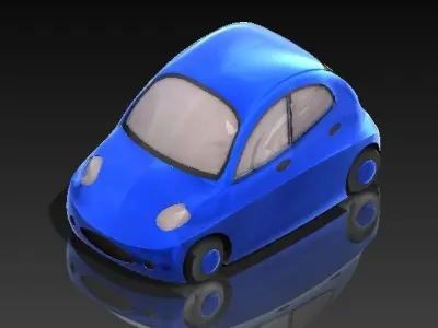 3D Toy Car 3D print model
