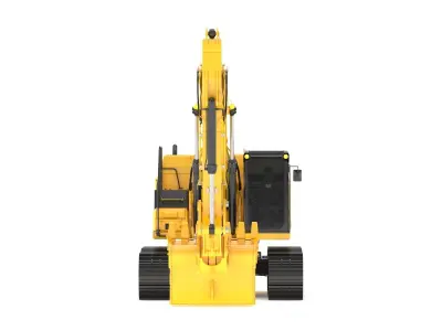 CAT 349 Hydraulic Excavator 3D model