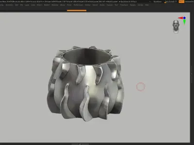 vase 3d print 821  3D print model