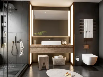 Bathroom 66 3D model