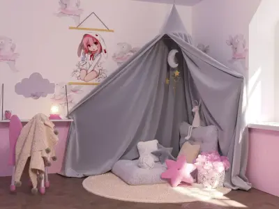 Baby Room 3D model