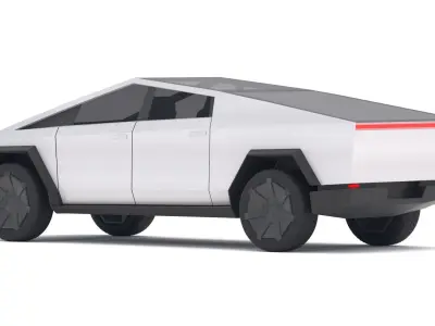 Tesla Cybertruck 3D model 12