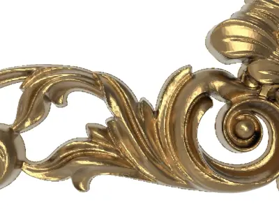  decorative pattern ready for 3D printing 3D model 6