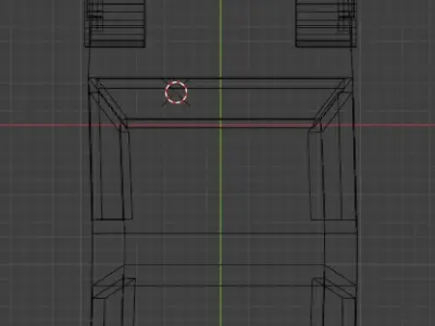 Wobble Wagon Blue Free low-poly 3D model