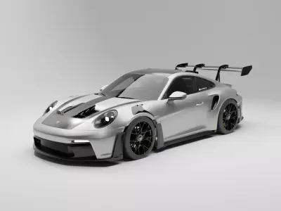 Porsche 911 GT3 RS 3D model