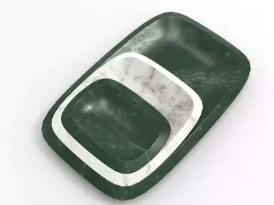 Kura Tray Low-poly 3D model