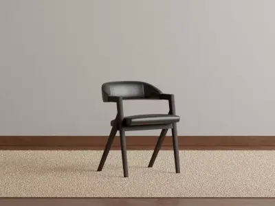 Sandra Dining Chair 3D model