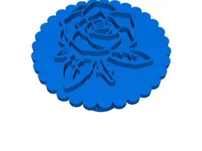 Realistic or Stylized 3D Flower Model  3D model