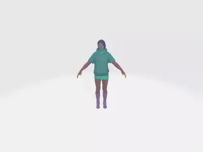 Traci Jerico - Detroit becomes human Free 3D model