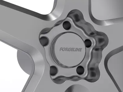 FORGELINE CF1 OPEN LUG WHEEL 3D PRINT MODEL  3D print model