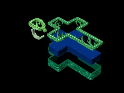 Cross G0393 3D print model