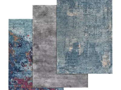 Rug Set 1639 3D model