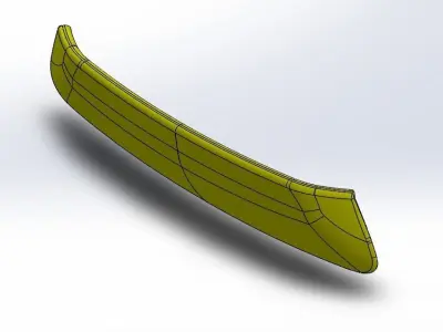 Corsa-D Tailgate 3D model