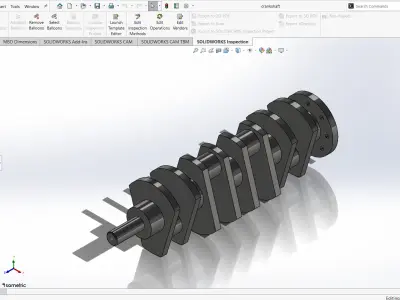 4 Cylindrical Engine 3D print model