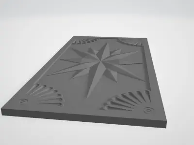 star STL model 3D model