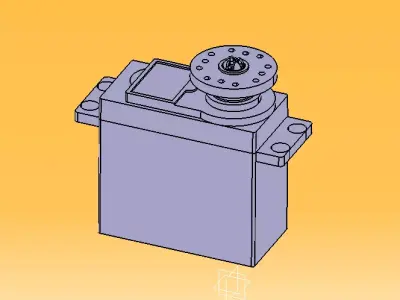 MG995-996 Servo Motor 3D print model