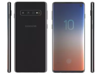 Samsung Galaxy S10 3D model
