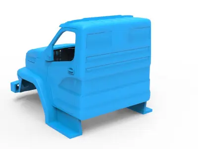 Ural Next Truck Cabin 3D print model