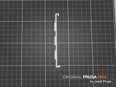 Licence plate holder for cars EU 3D print model