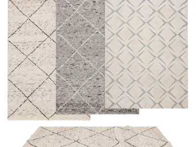 Rugs No 499 Low-poly 3D model