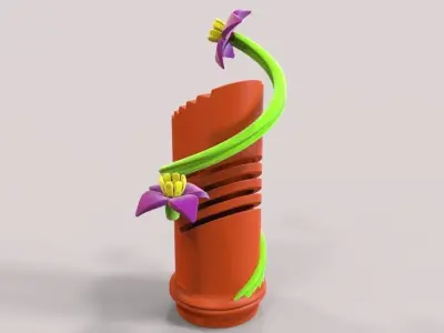 Flower Vase 3D print model